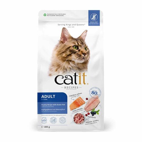 Catit Recipes Adult Fish 400g