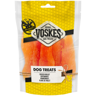 Voskes Dog Treats Kippenborstfilets 400gr