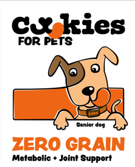 Cookies For Pets Zero Grain Senior Metabolic + Joint Support 4kg