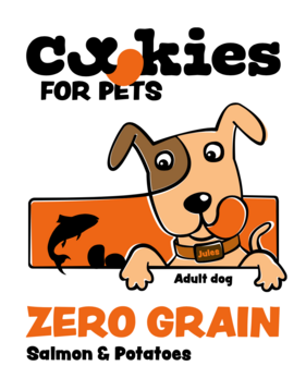 Cookies For Pets Zero Grain Salmon &amp; Potatoes 10kg