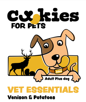 Cookies for pets Vet Essentials super premium Venison &amp; Potatoes 10kg