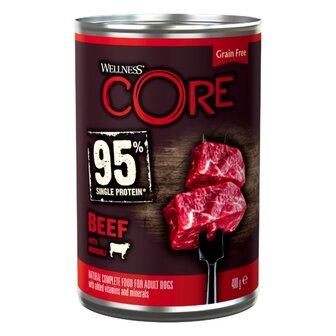 Wellness CORE 95%, rund met broccoli - 400g