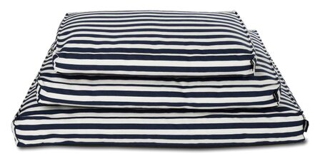 51 - Beach Stripes - Boxpillow - Blue/White - 110x75cm