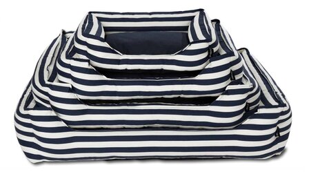 51 - Beach Stripes - Softbed - Blue/White - 105x80cm