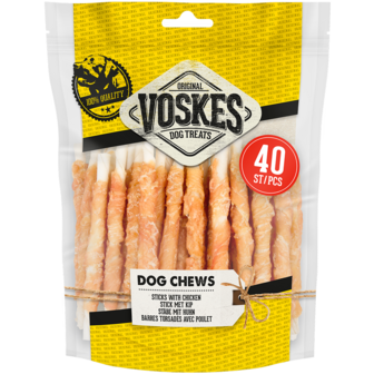 Voskes Dog Treats Kip Twist 40st