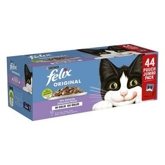 FELIX Mix Selectie in Gelei 44x85gr