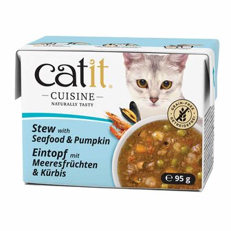 Catit Cuisine Stew with Seafood Pumpkin 95g