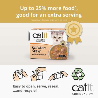 Catit Cuisine Chicken Stew with Pumpkin 95g