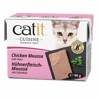 Catit Cuisine Chicken Mousse with Ham 90g