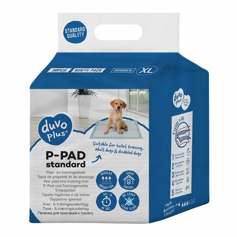 Duvo+ P-Pad XL - 30st - 60x60cm