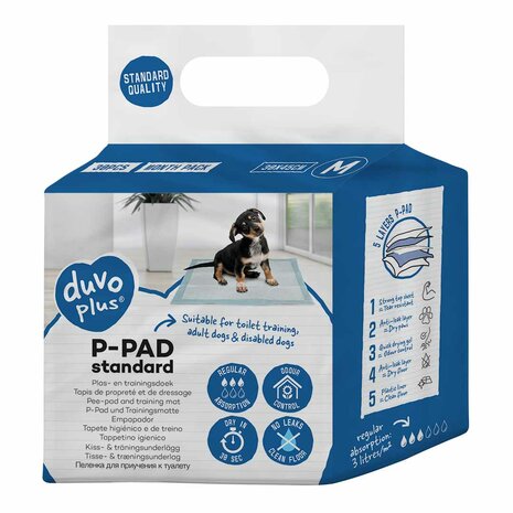 Duvo+ P-Pad M - 30st - 30x45cm