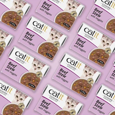 Catit Cuisine Beef Stew with Veggies 95g